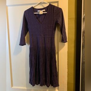 Women’s Midi Dress in purple, Size XS